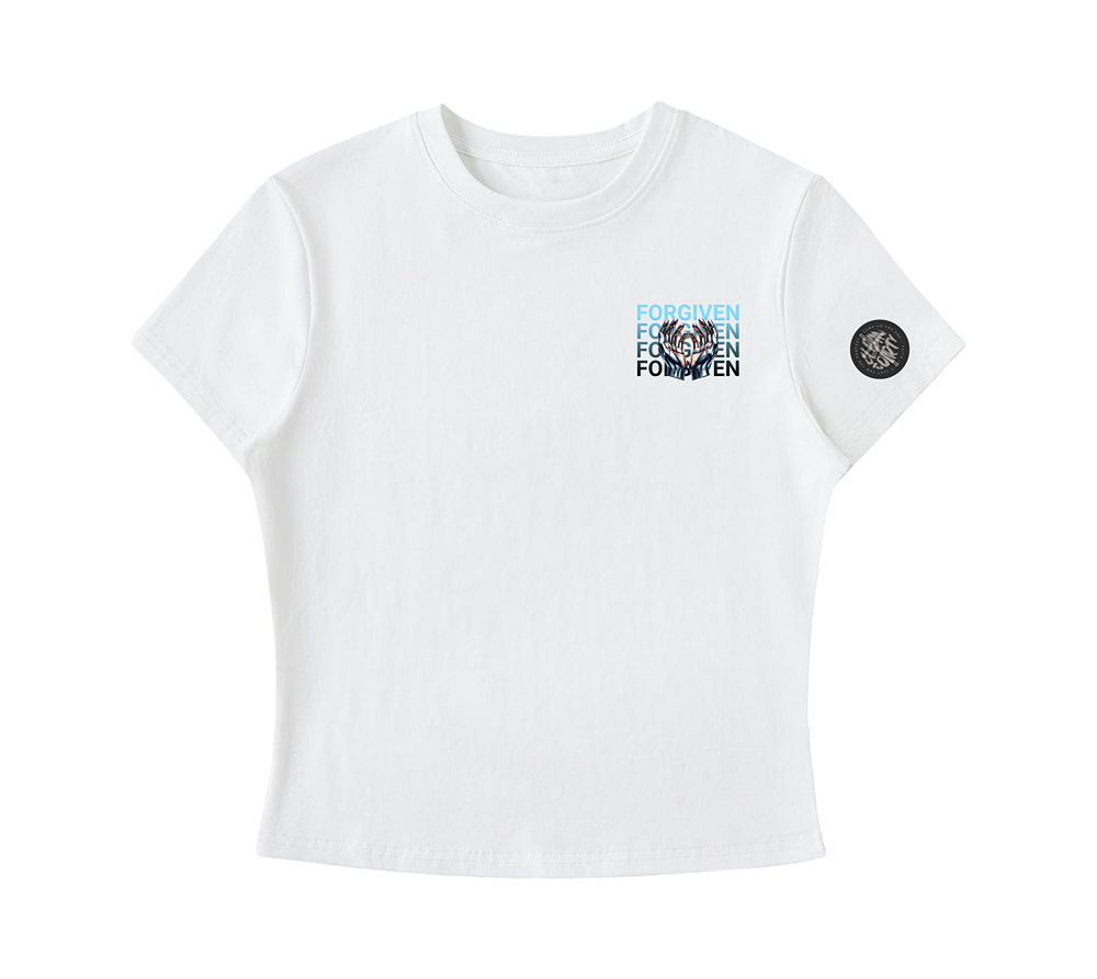 Forgiven- Women's Faith Based Streetwear Shirt