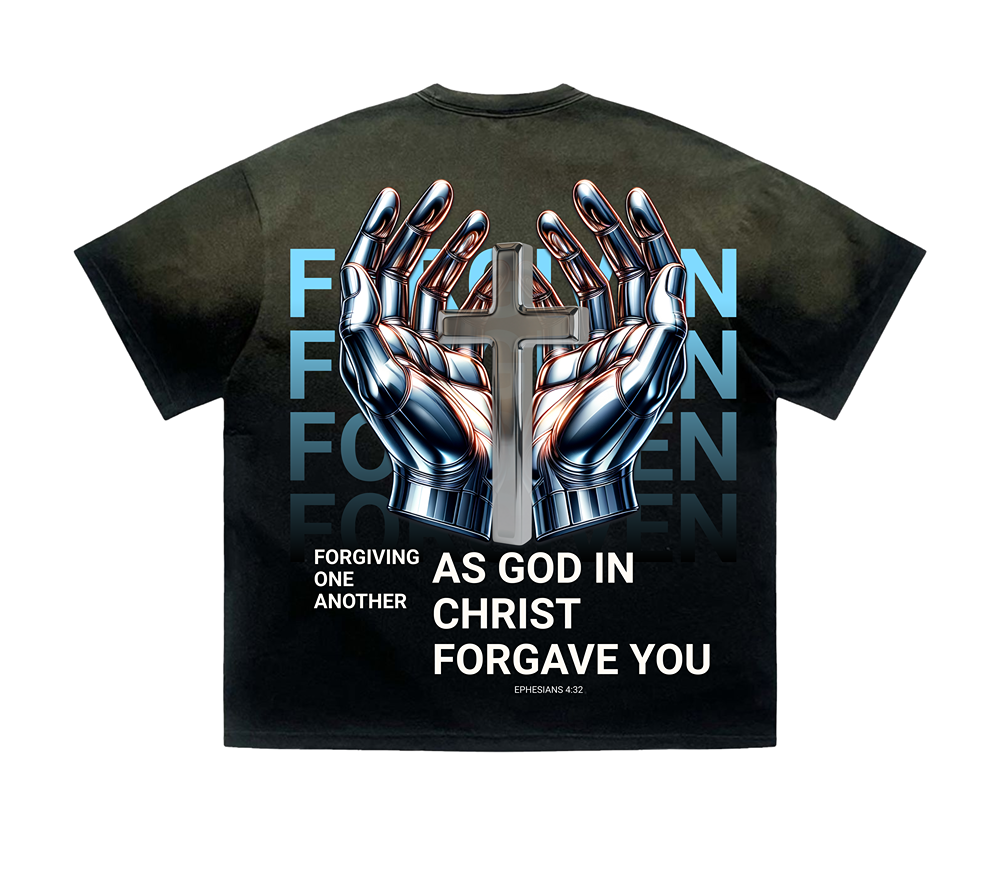 Forgiven- Unisex Faith Based Streetwear Shirt