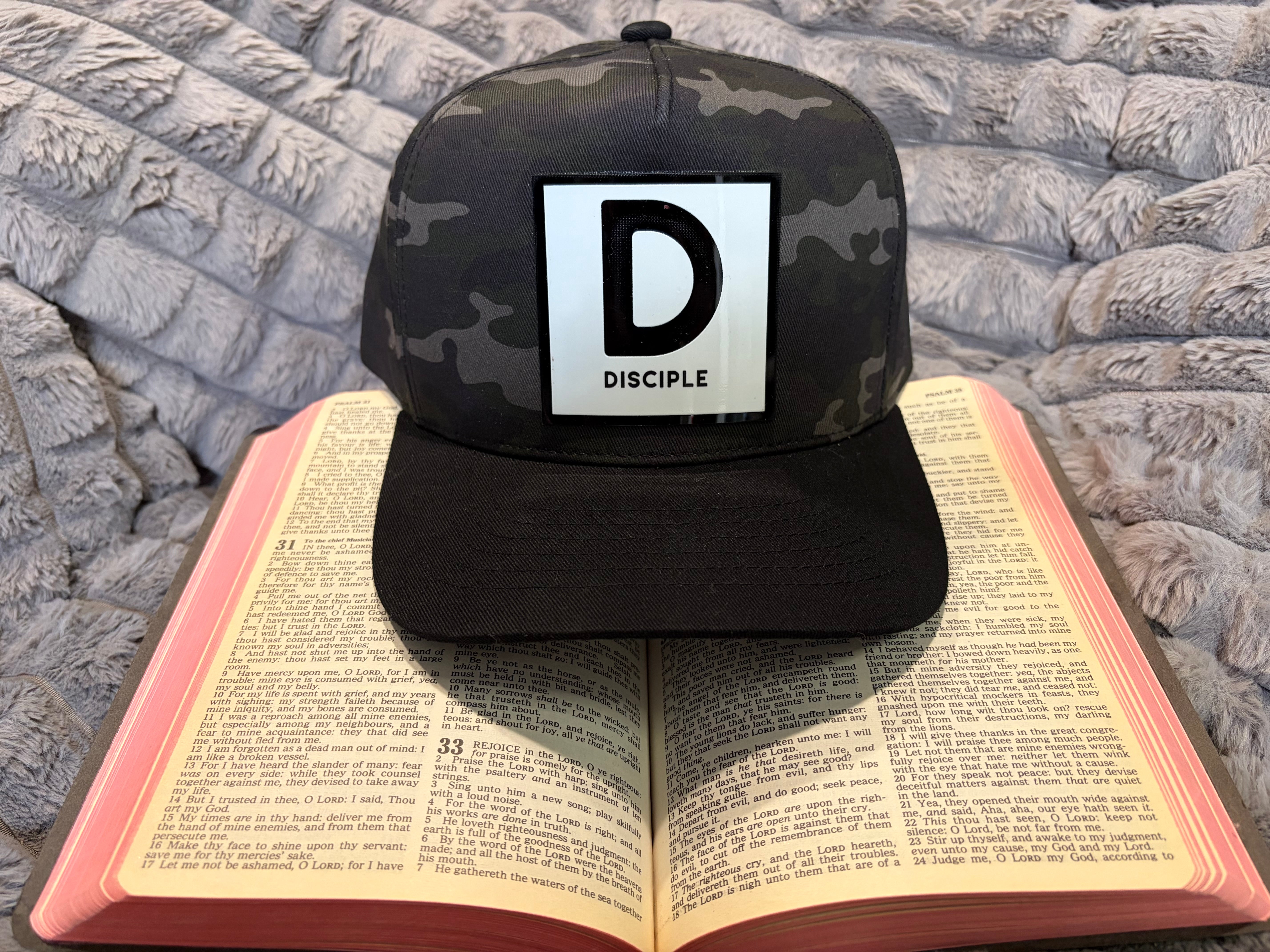 D for Disciple Hat- Snapback Baseball Cap