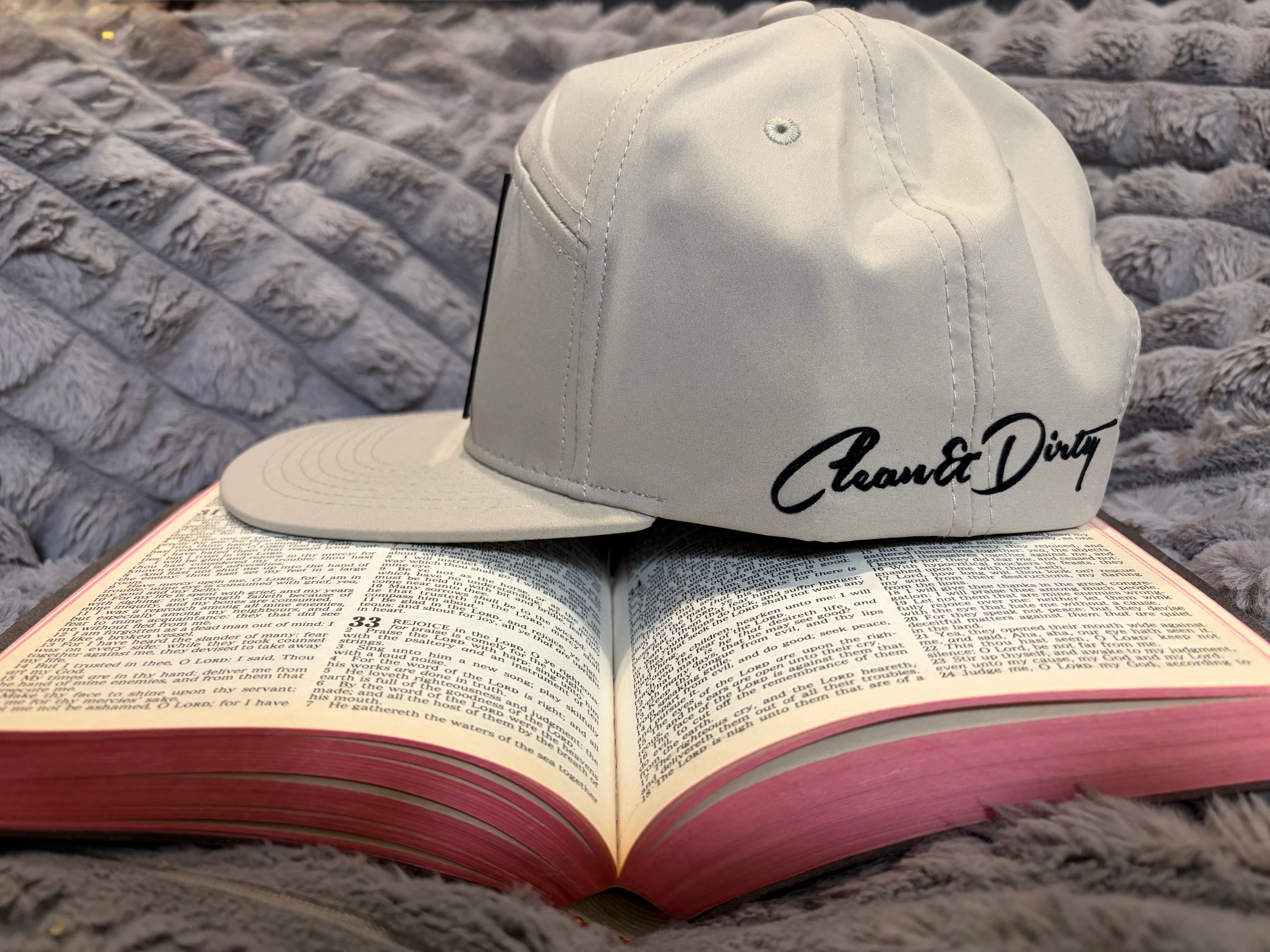 D for Disciple Hat- Snapback Flat Bill Cap