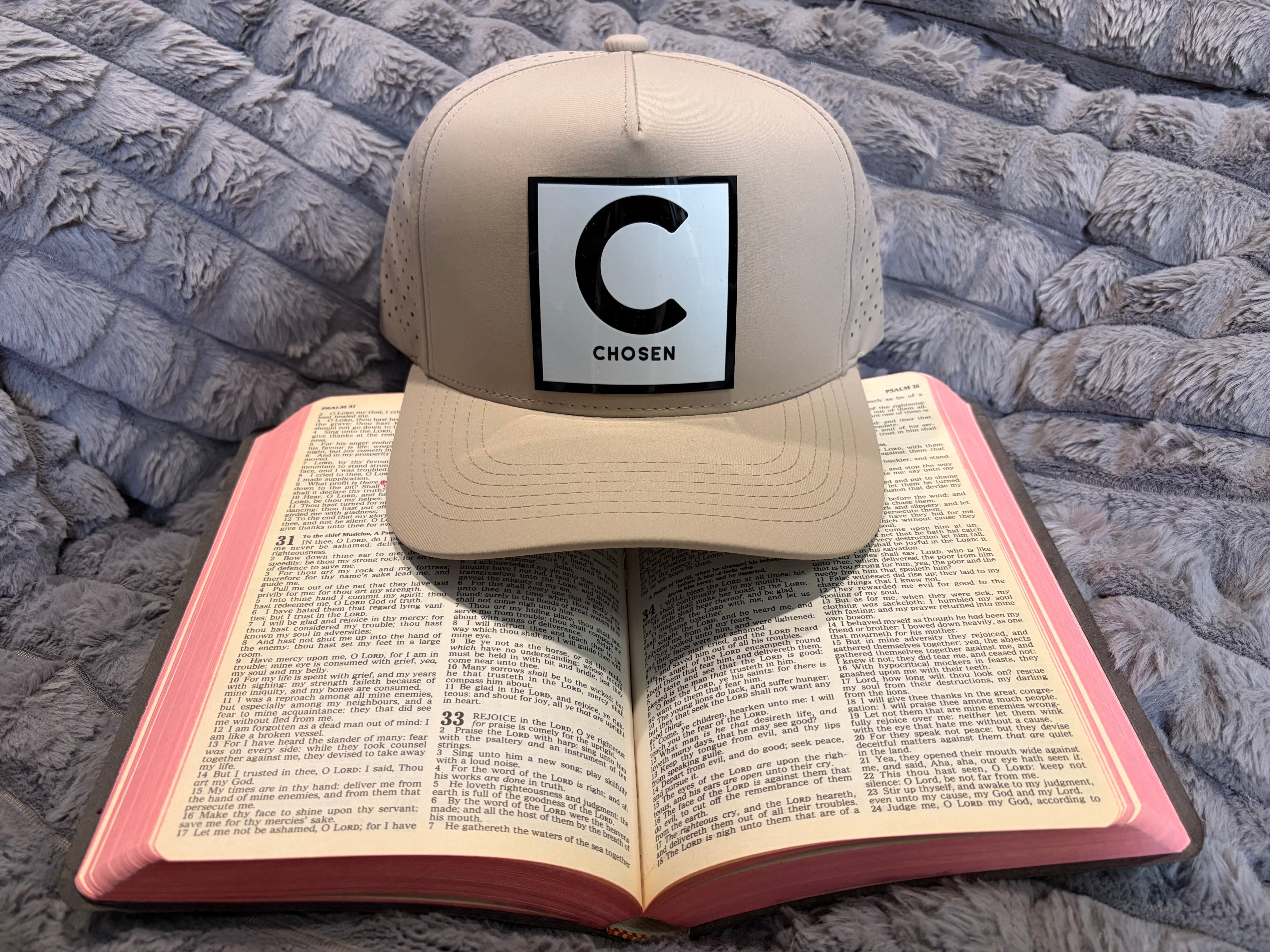 C for Chosen Hat- Snapback Baseball Cap