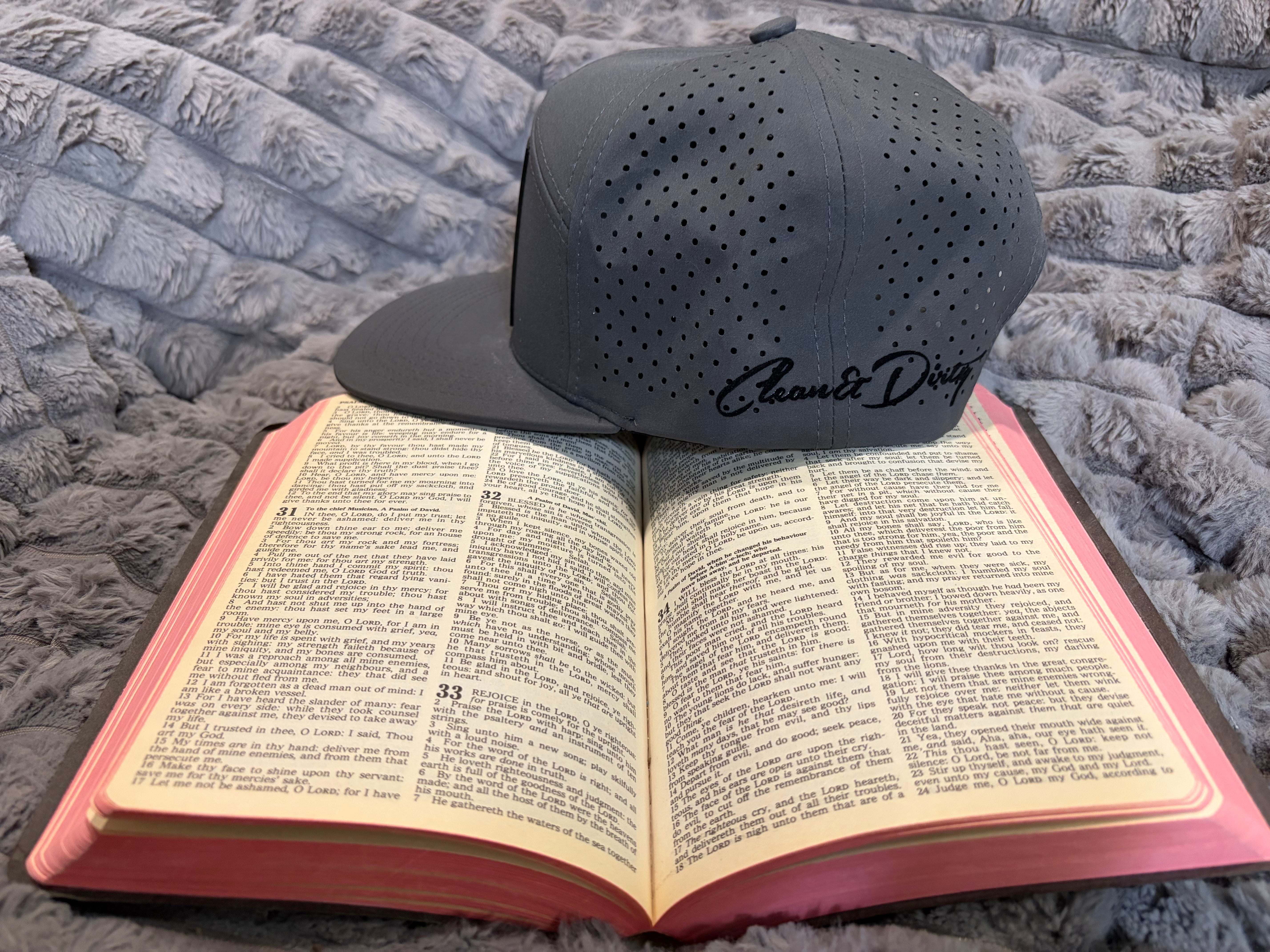 C for Chosen Hat- Snapback Flat Bill Cap