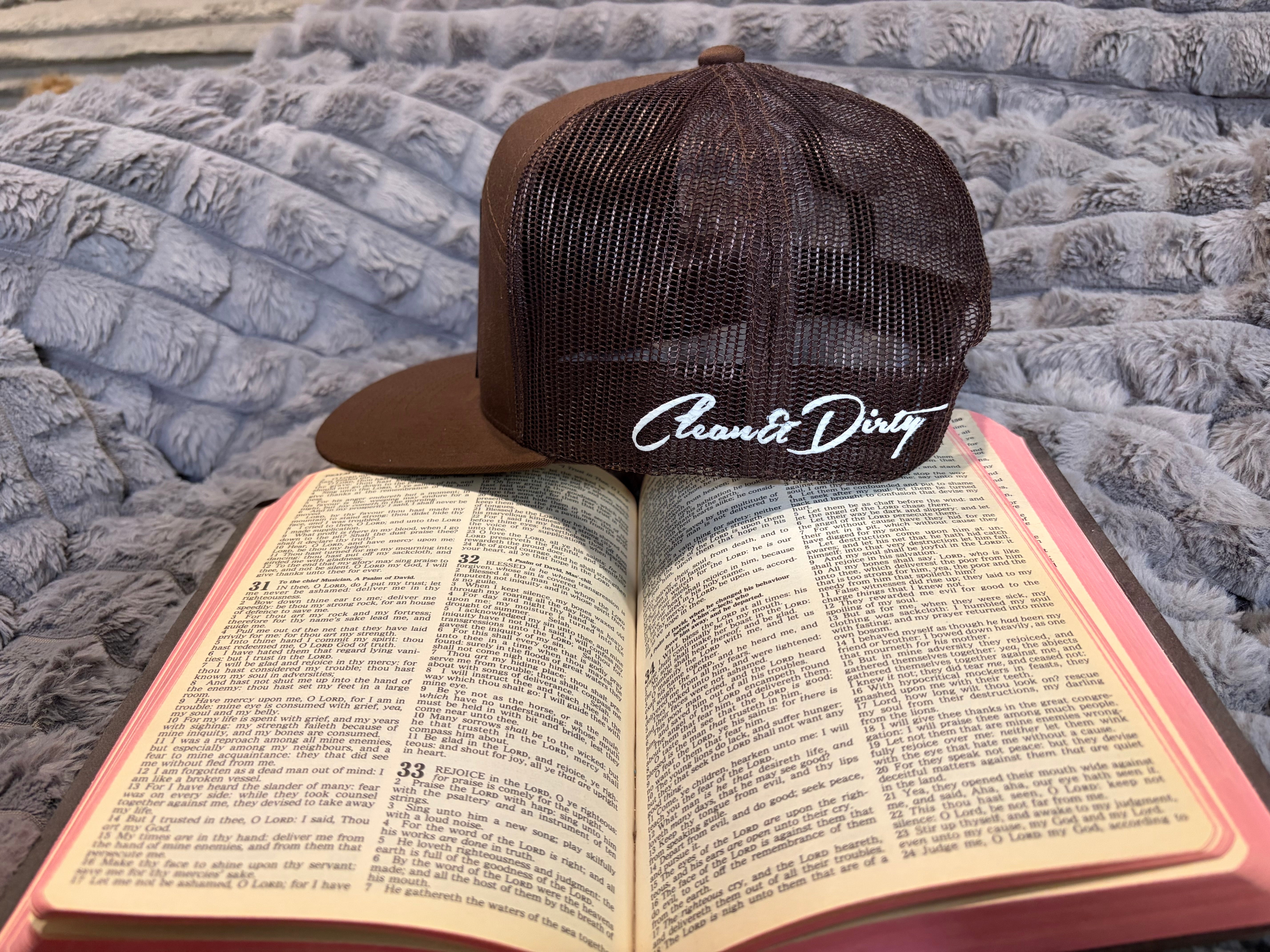 D for Disciple Hat- Snapback Flat Bill Cap