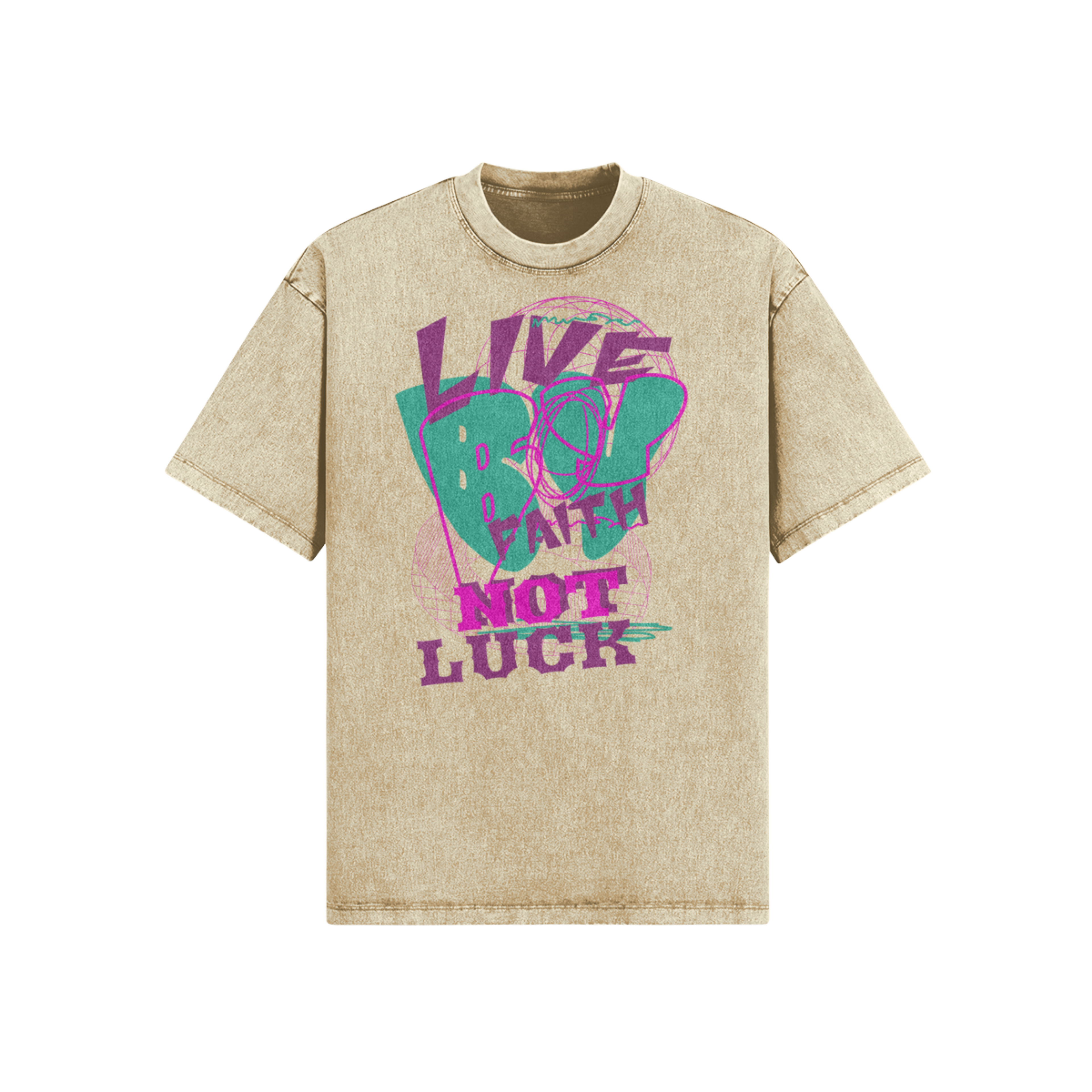 Live By Faith- UNISEX FAITH BASED STREETWEAR SHIRT