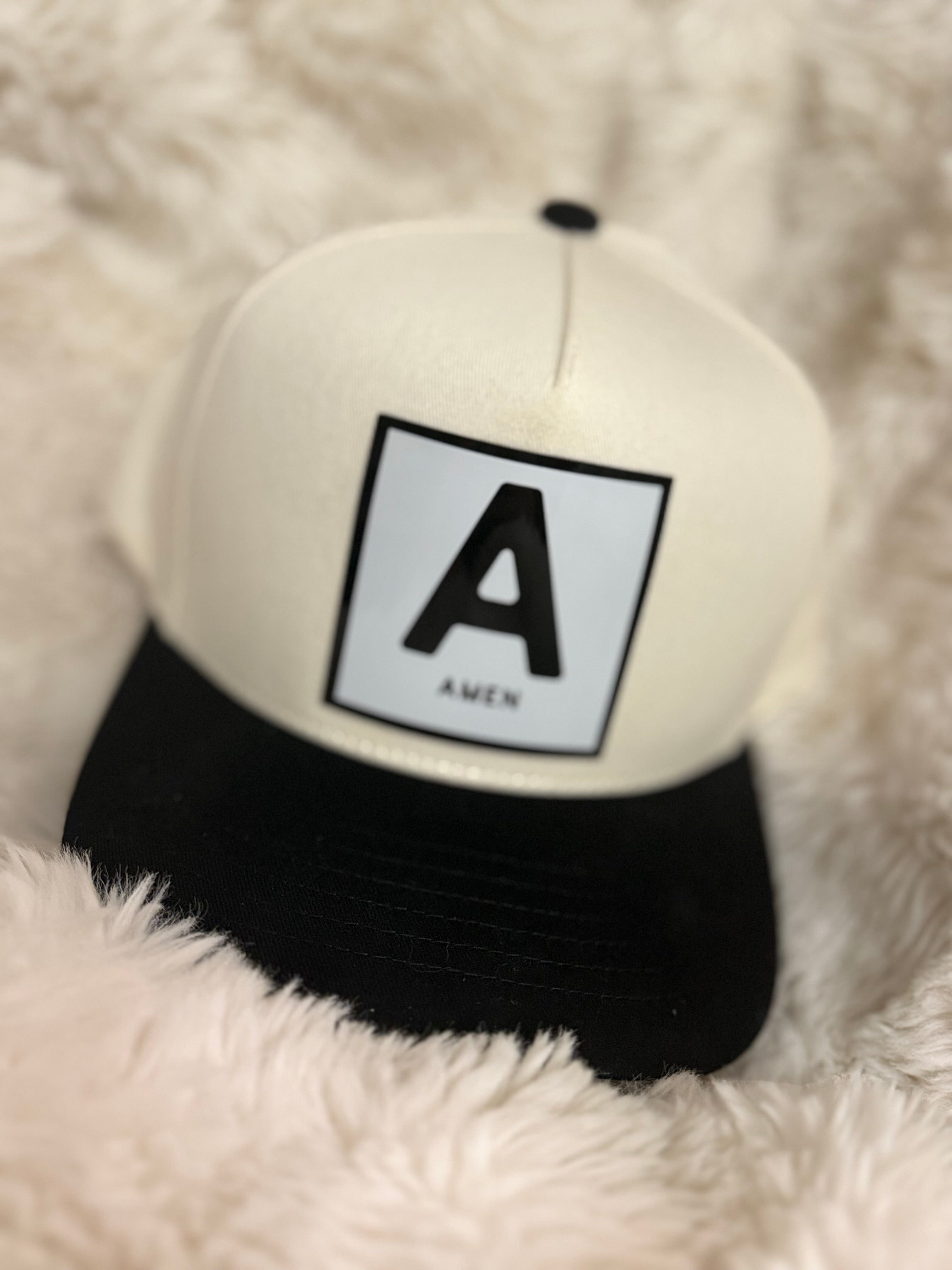 A is for Amen Hat- Snapback Baseball Hat