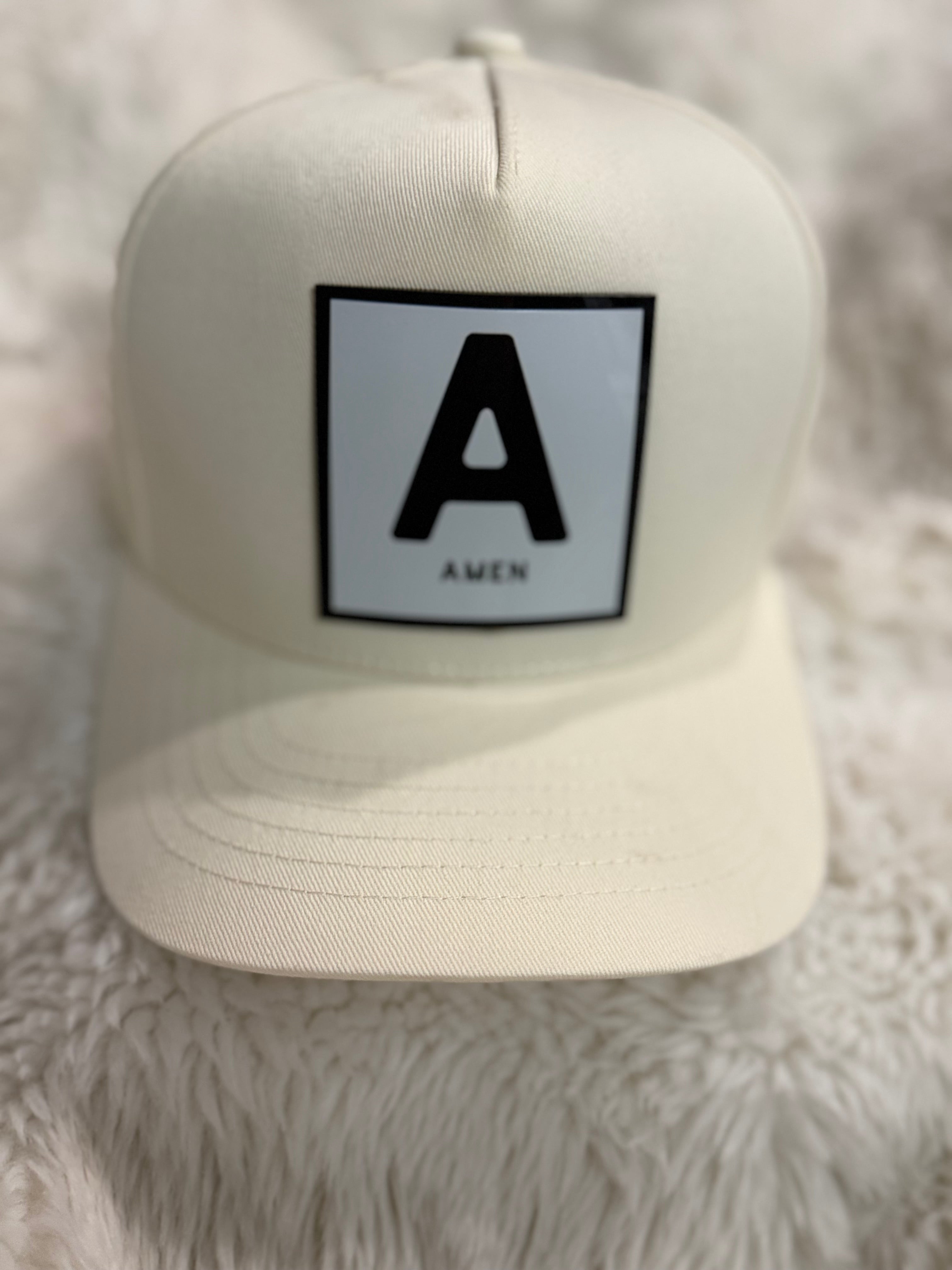 A is for Amen Hat- Snapback Baseball Hat