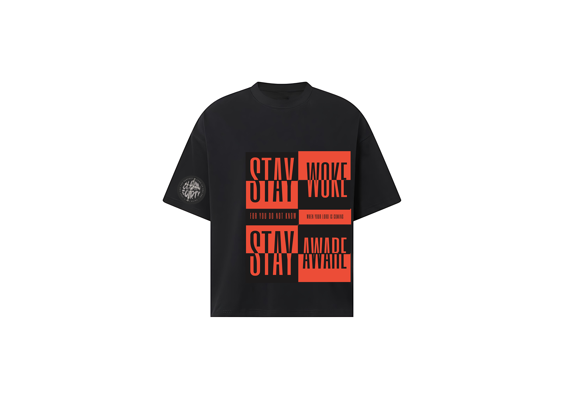 Stay Woke- UNISEX FAITH BASED STREETWEAR SHIRT