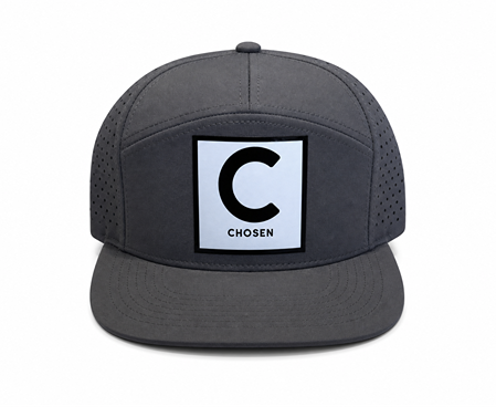 C for Chosen Hat- Snapback Flat Bill Cap